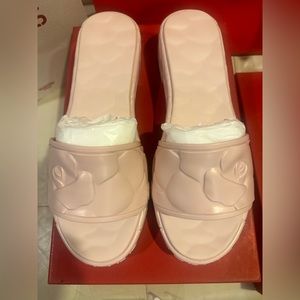 Valentino Garavani Atelier women’s Rose Slides Sandal Avorio size 38 euro US 8